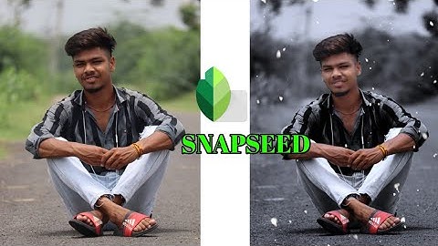 Snapseed - Just 3 steps Dark And Blue Effect edit easily ||Snapseed photo editing 2021
