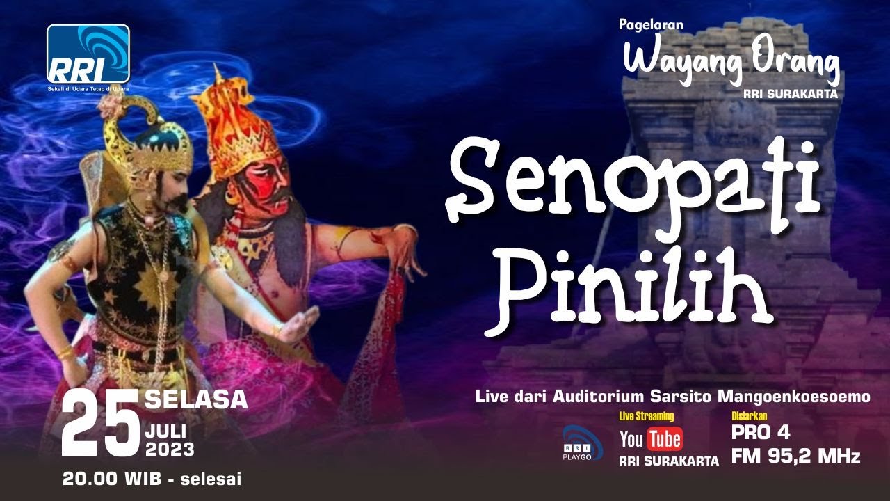 SENOPATI PINILIH || Wayang Orang RRI Surakarta