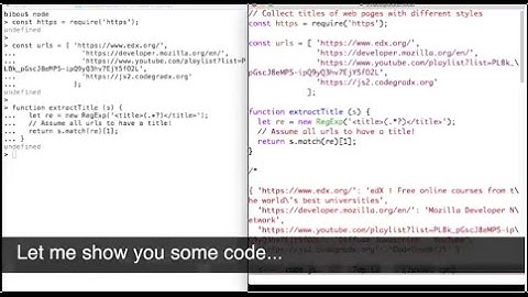 Interlude: URL collector