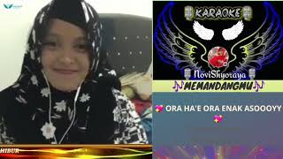 Karaoke 🎶Memandangmu Duet Bareng NoviShoraya