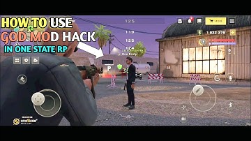 HOW TO USE GOD MOD HACK UNLIMITED HP IN ONE STATE RP|ONE STATE RP|TGF MAFIYA