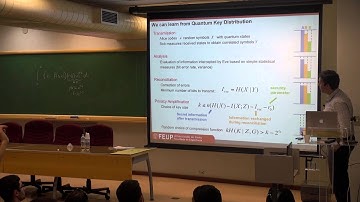 Physical Layer Security: Bounds, Codes and Protocols (João Barros) - Part 2 (SPCodingSchool)