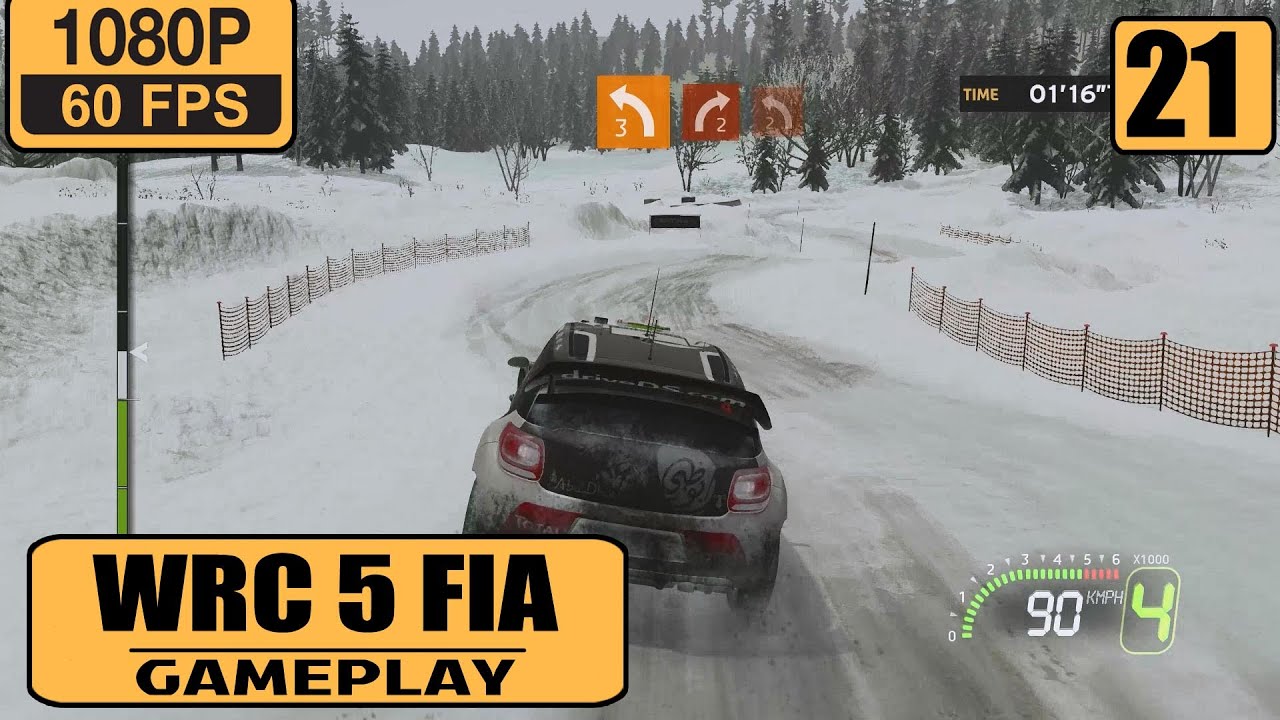 WRC 5 FIA World Rally Championship gameplay walkthrough Part 21 - Rally ...