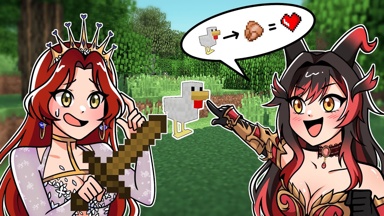 Playing Minecraft for The First Time