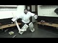 Beer Mug Tries Out To Be A Kings Goalie