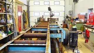 Straightening the Frame and New Try - Old Sawmill Repair #3