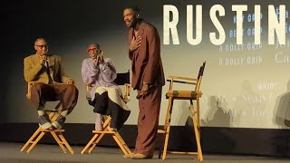 RUSTIN movie talk with Colman Domingo, Cynthia Erivo, Lena Waithe - December 16, 2023 4K