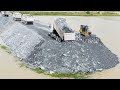 Full Videos Part 4-Best Driver SHANTUI Bulldozer and Dump Truck Working to Update New Roads Building