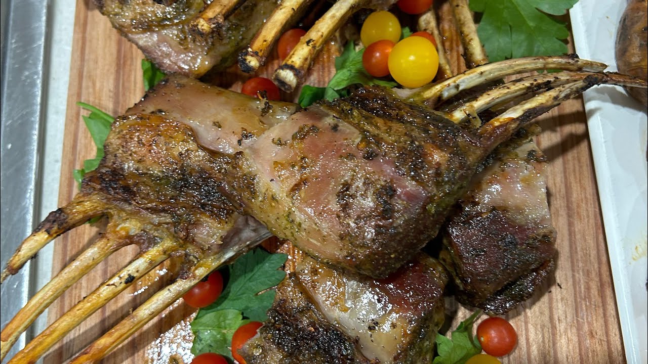 Lamb Rack Parties Simple Delicious recipe “Lamb Rack” Party for 6 People - YouTube