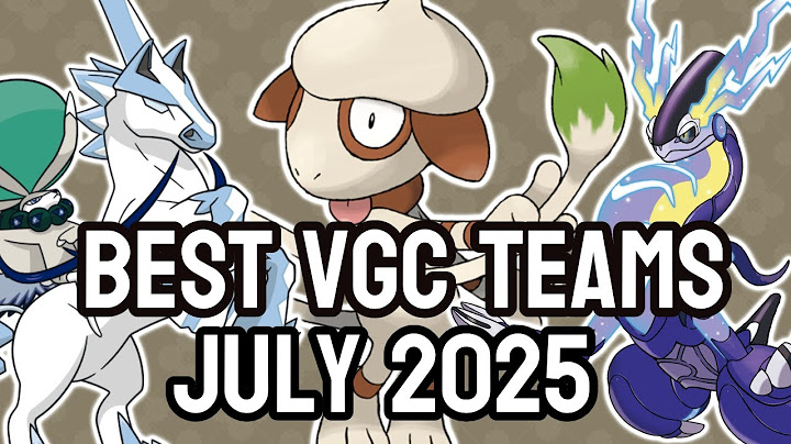 These are the BEST VGC teams RIGHT NOW