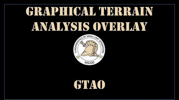 Graphical Terrain Analysis Overlay