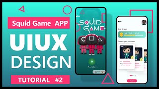 Squid Game  App UI UX Design In  Adobe XD  | Prototyping | Tutorial#2  | #AppUI  #UIUXDesign #app screenshot 2