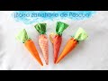 Cómo hacer una bolsa zanahoria de Pascua | ACERICO TELAS