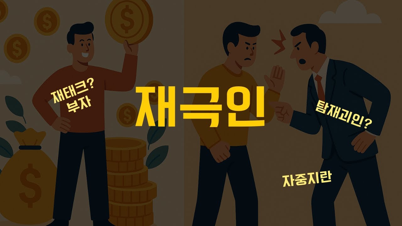 재극인 - 부자되나요? 탐재괴인?