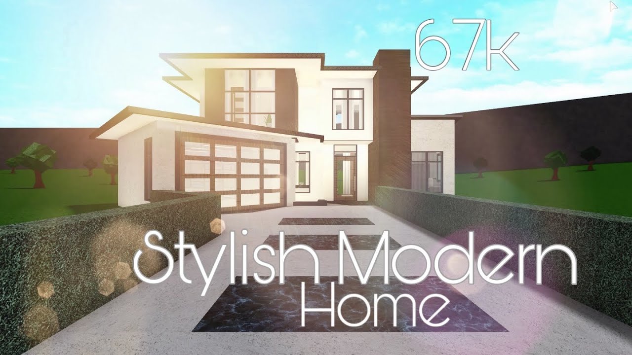 How To Build A Modern Home Roblox