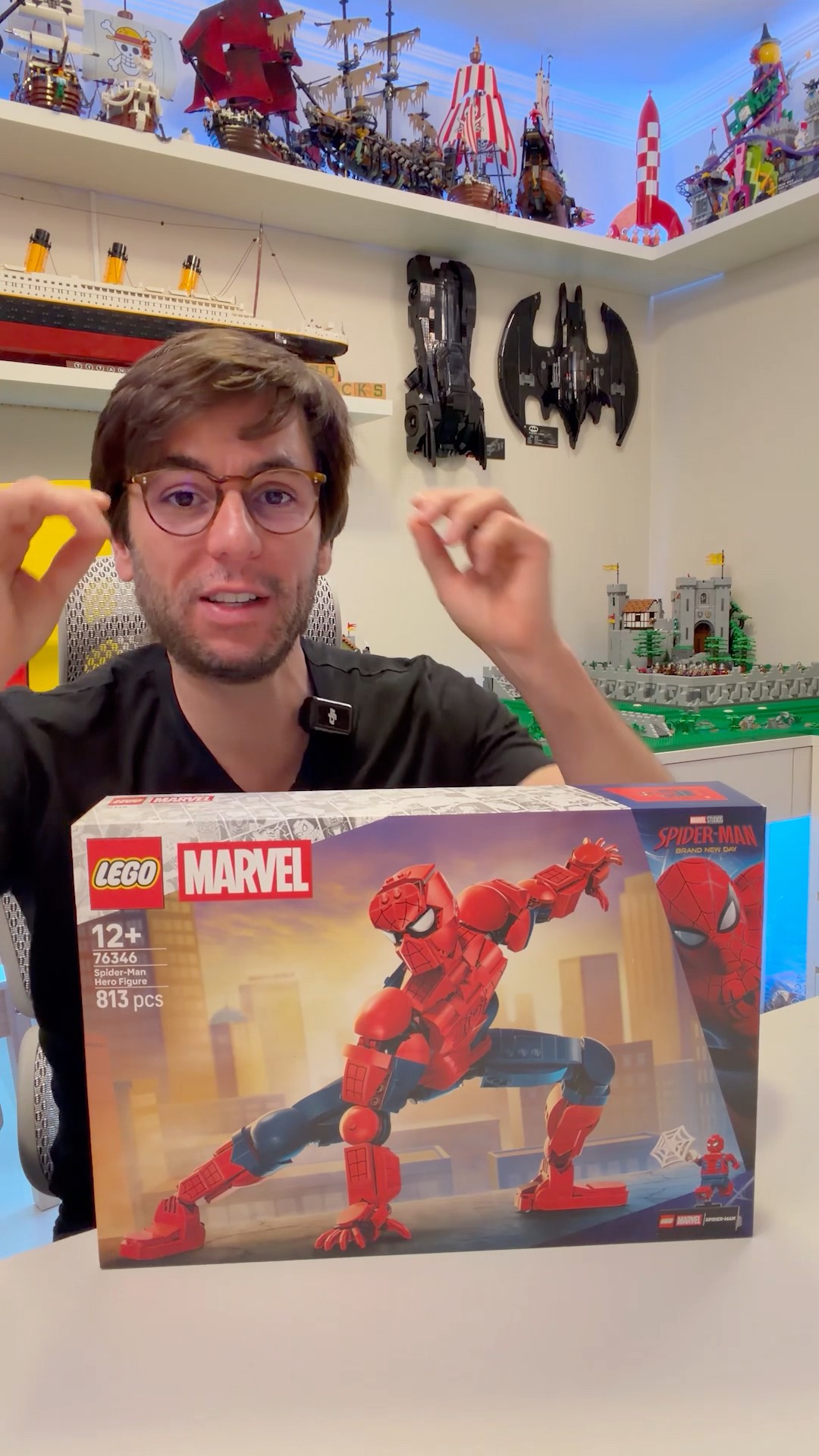🕷️ LEGO MARVEL SPIDER-MAN CONSTRUCTION FIGURE (76298) #lego