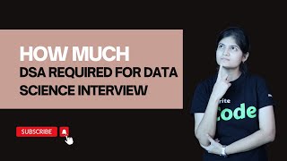 How much DSA required for Data Science