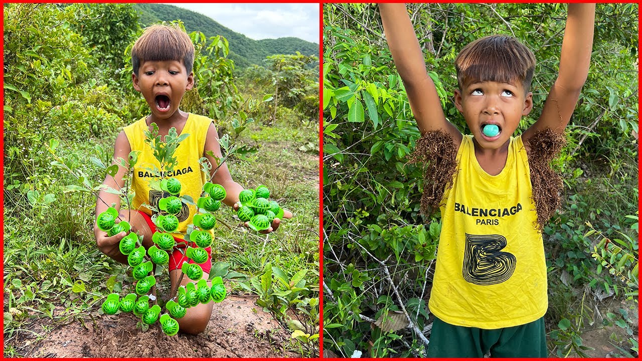 Survival Skills: SMART idea and USEFUL with single mom in forest #bushcraft #camping #outdoors #idea