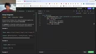 neetcode 150: group anagrams