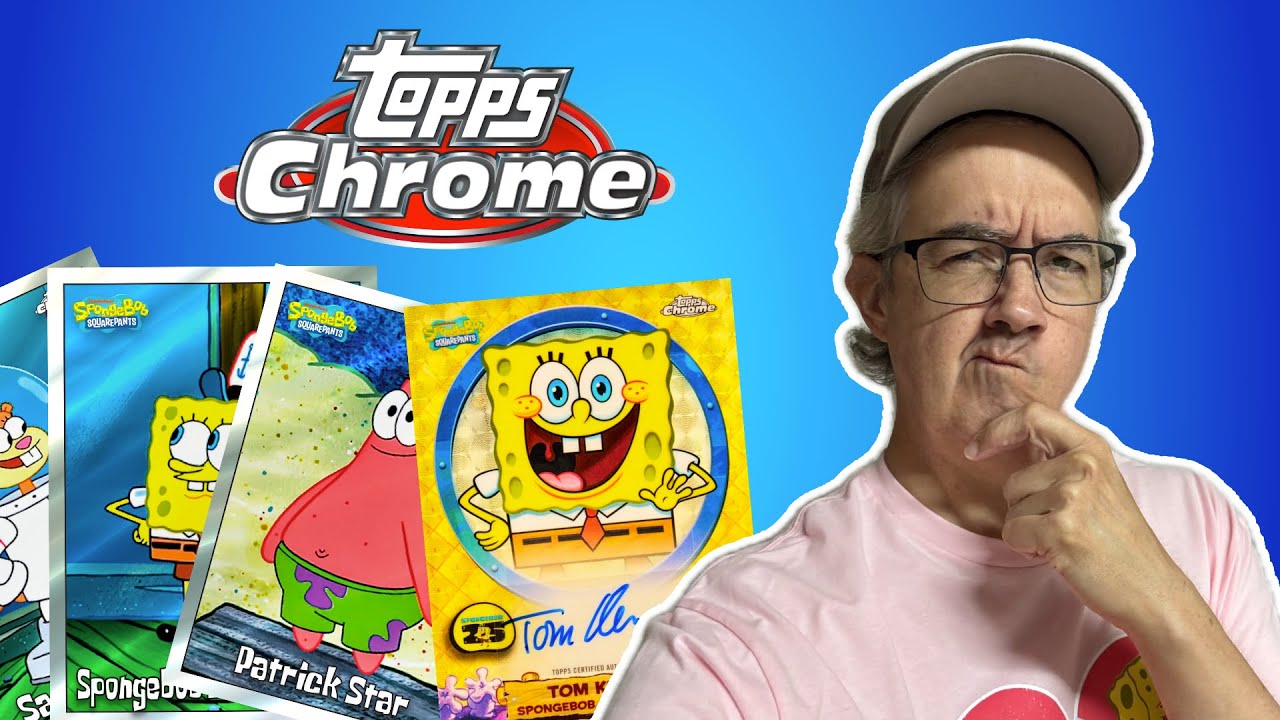 Topps Chrome SpongeBobトレーディングカード 12枚セット