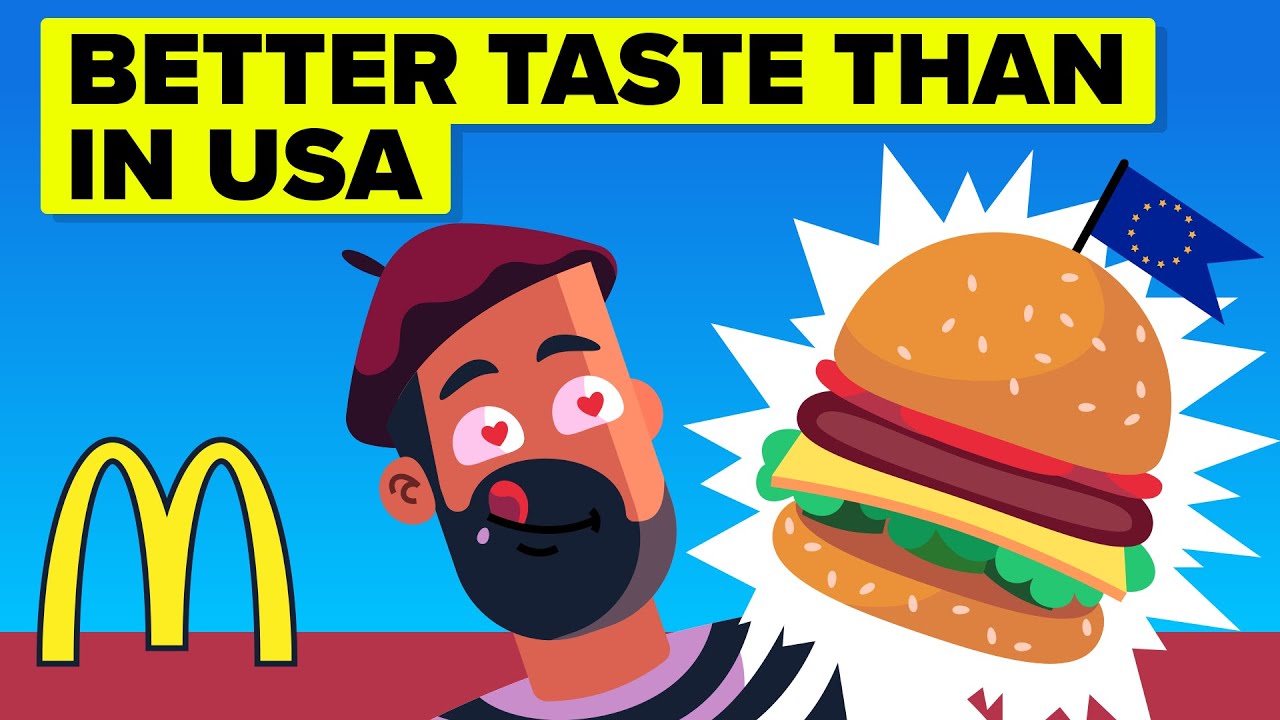 Reason Why McDonald's Tastes Better Outside United States YouTube