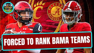 Late Kick Extra: Ranking Bama Playoff Teams + CFB Commissioner?