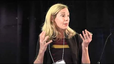 Dr. Susan Newell presents during panel discussion ...