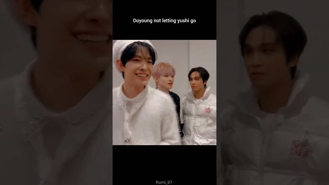 Yushi slowly becoming doyoung's favourite child 💚 #nct #doyoung #yushi