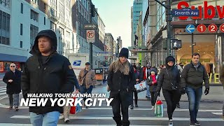 [Full Version] NEW YORK CITY - Manhattan Winter Season, 7th Avenue, 6th Avenue & Greenwich Village