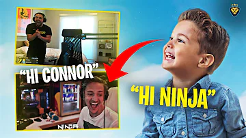 CONNOR MEETS NINJA! HE ROASTS HIM! IT FINALLY HAPPENED!!! (Fortnite: Battle Royale)