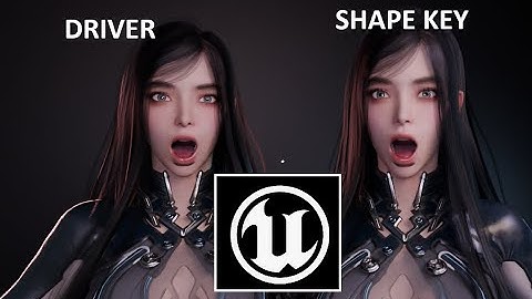 Blender drivers to Shape Keys transfer Script for export to Unreal Engine or another engine