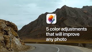 5 Color Adjustments That Will Improve Any Photo – Pixelmator Pro Tutorial screenshot 2