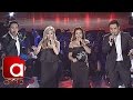 Angeline, Erik, Jed, Yeng sing "Set Fire To The Rain"