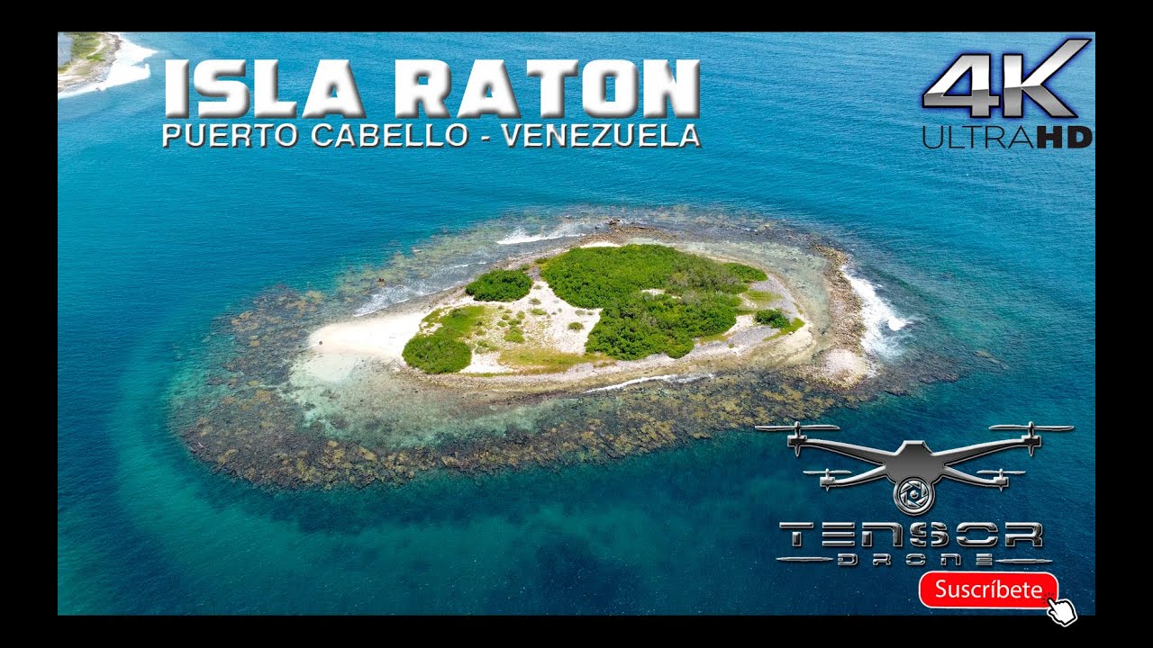 Paraisos Del Caribe, Isla Raton en Puerto Cabello - Venezuela 4K UHD ...