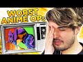 Reacting to the WORST Top 100 Anime Openings of All Time List