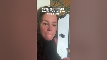 Words & Day of the week are spells 