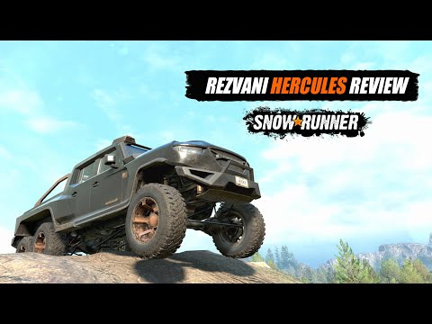 Snowrunner How good is Rezvani Hercules DLC | New 6x6 Scout