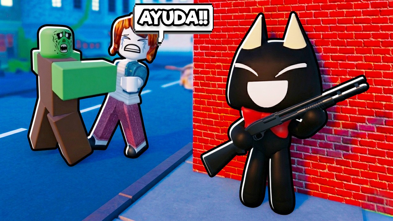 ME ENFRENTE a 1000 ZOMBIES en SOBREVIVE AL APOCALIPSIS en ROBLOX