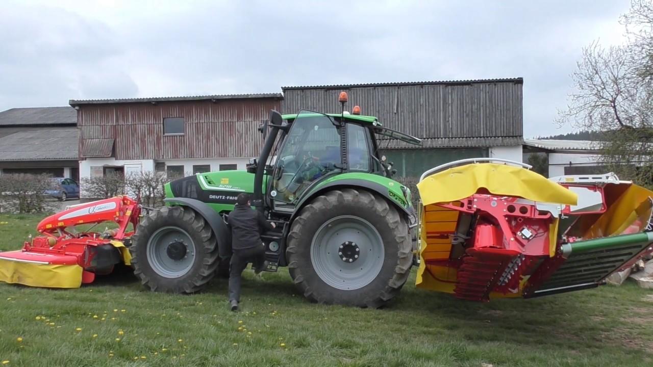 Pöttinger A 10 mit Collector abholen, einsetzen und einstellen
