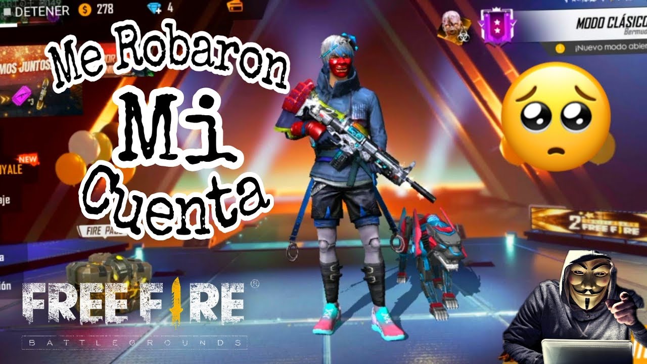 ME ROBARON MI CUENTA DE FREE FIRE/ Y ME COMPRO UNA MAS CHETADA. - YouTube