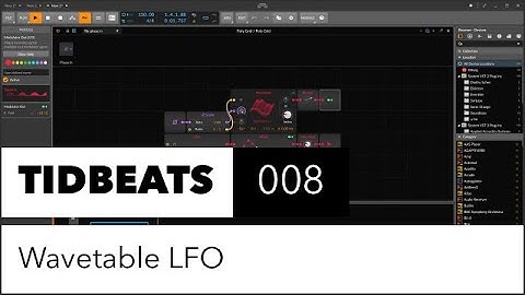 Wavetable LFO