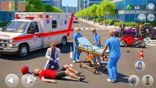 US City Ambulance Rescue Games: 911 Emergency Rescue - Android Gameplay screenshot 3