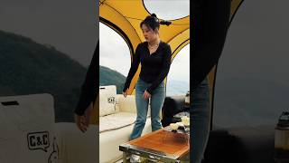 she's making a new tent #viralvideo #cutegirl #gorgeous #beauty #viralmoment