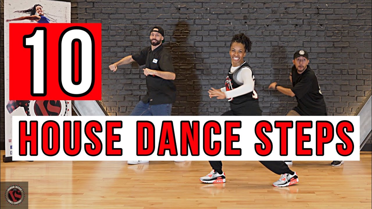 10 House Dance Steps You Should Know! YouTube