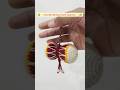 ✨Mini Crochet Damroo | DIY Spiritual Art 🕉️ #Shorts Crochet Shiva’s Damroo with me!#Shiva Damru #diy