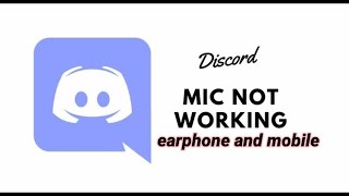 Discord 🎙️mic not working 🎧earphone and📱 mobile mic 💯 % tarik working