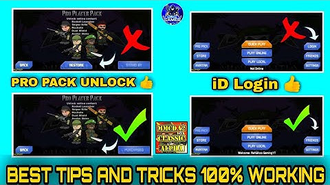 Mini Militia Classic Login Problem, Pro Pack Problem, All Problem Fixed 100% 🔥