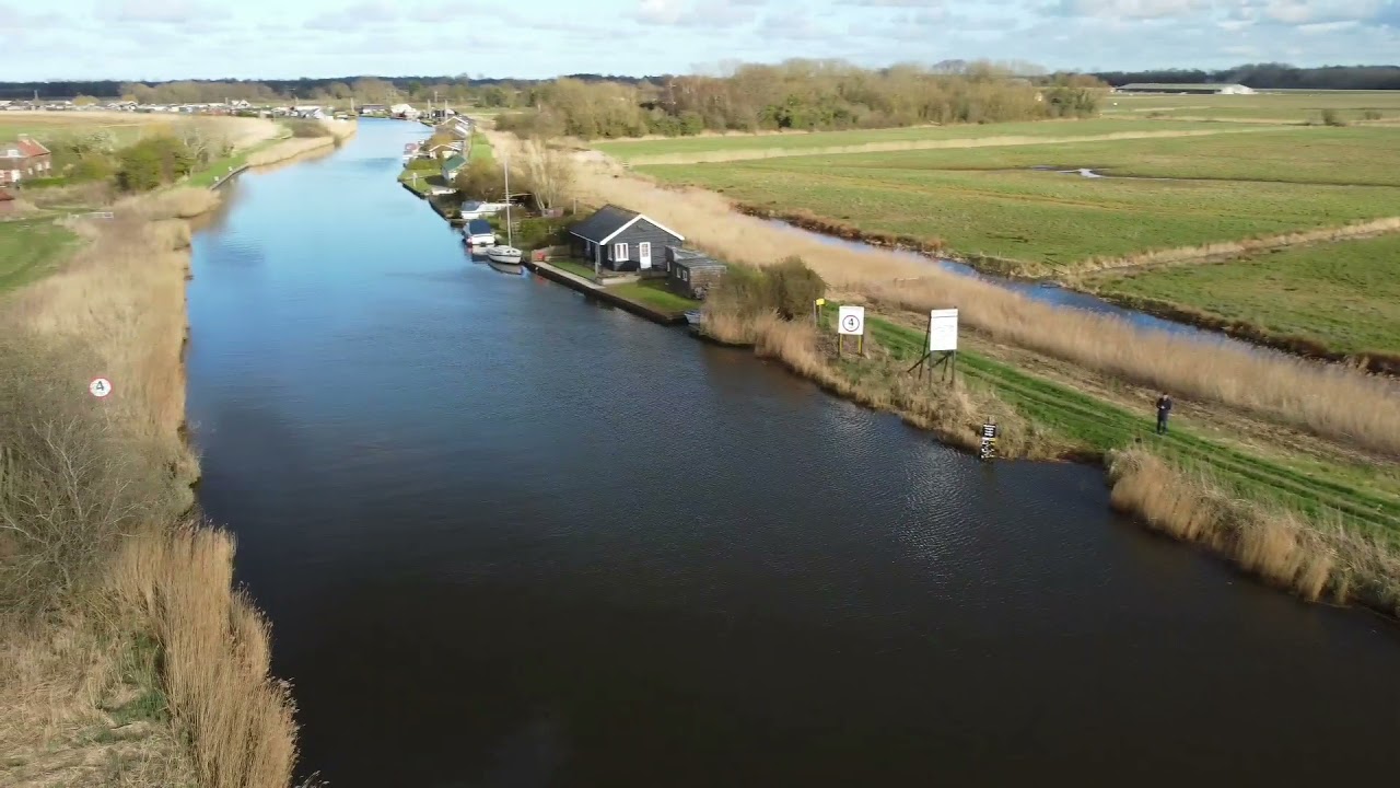 The Norfolk Broads 2021 by DJI drone