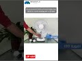 مروحة كهربائية مع لوحة شحن بالطاقة الشمسية بمصابيح LED Electric Fan With Solar Charging Panel 