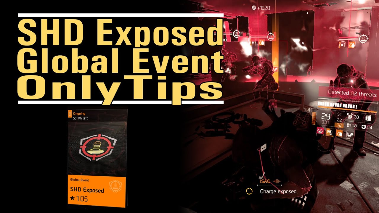 SHD разоблачил глобальное событие — OnlyTips — разоблачение всего для большого дакки — The Divisi...